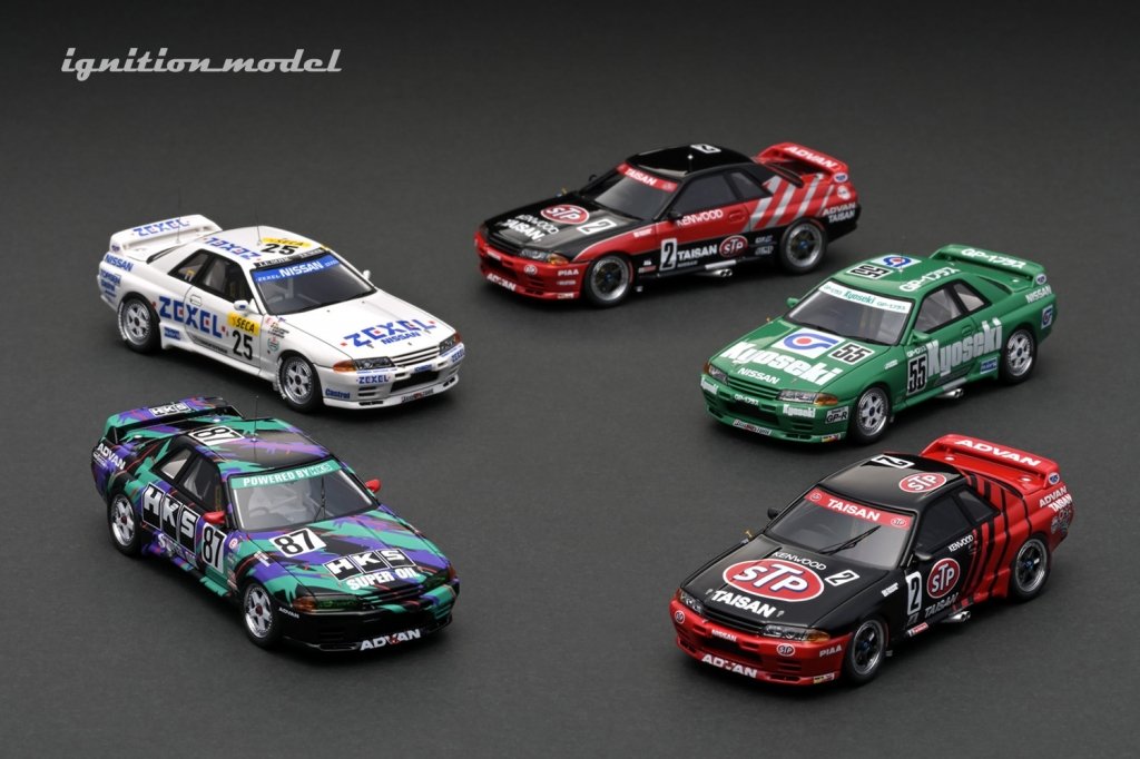 1/43スケールから「GT-R(R32）グループAマシン」が続々登場