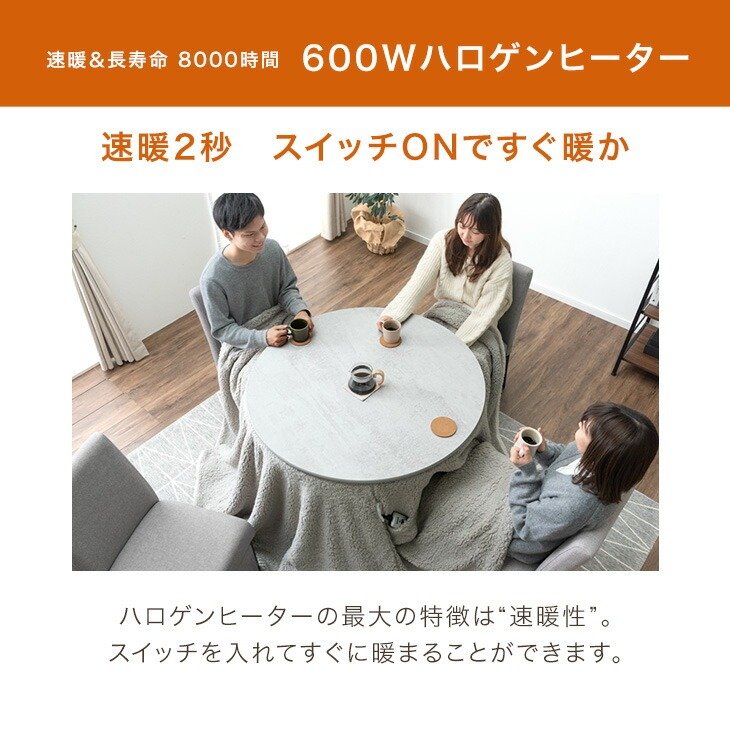 楽天市場】□25日0時~クーポン3％引□ 速暖2秒 600Wハロゲン 円形