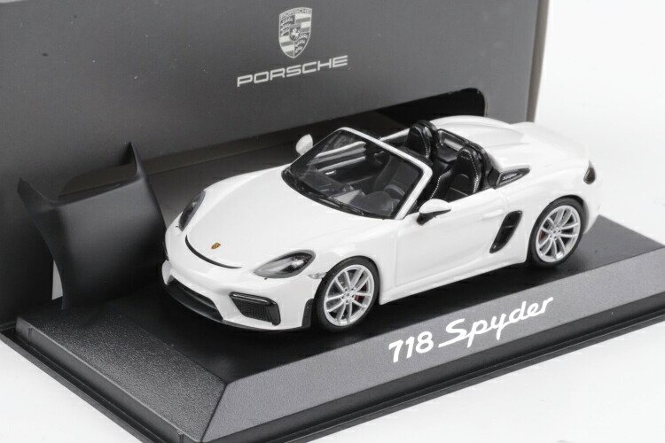 楽天市場】ミニチャンプス 1/43 ポルシェ ボクスター スパイダー 718