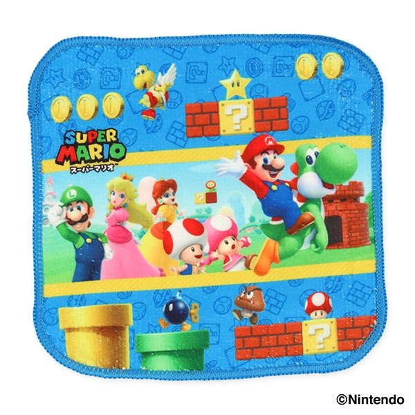 3枚組ミニタオル（スーパーマリオ） | 西松屋オンラインストア
