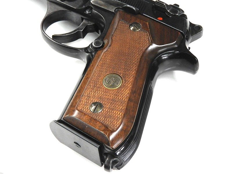 ACG/スズキ] ベレッタ M92SB ABS 発火モデルガン 木製グリップ/ケース