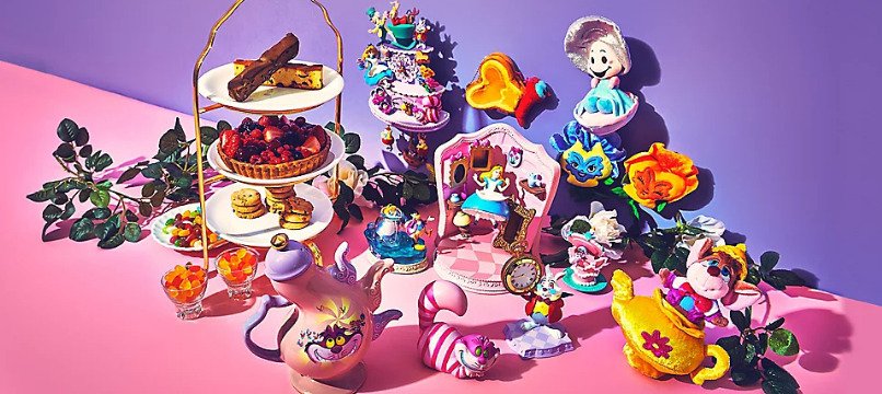 ディズニーストア】『ふしぎの国のアリス』70周年を記念したグッズ