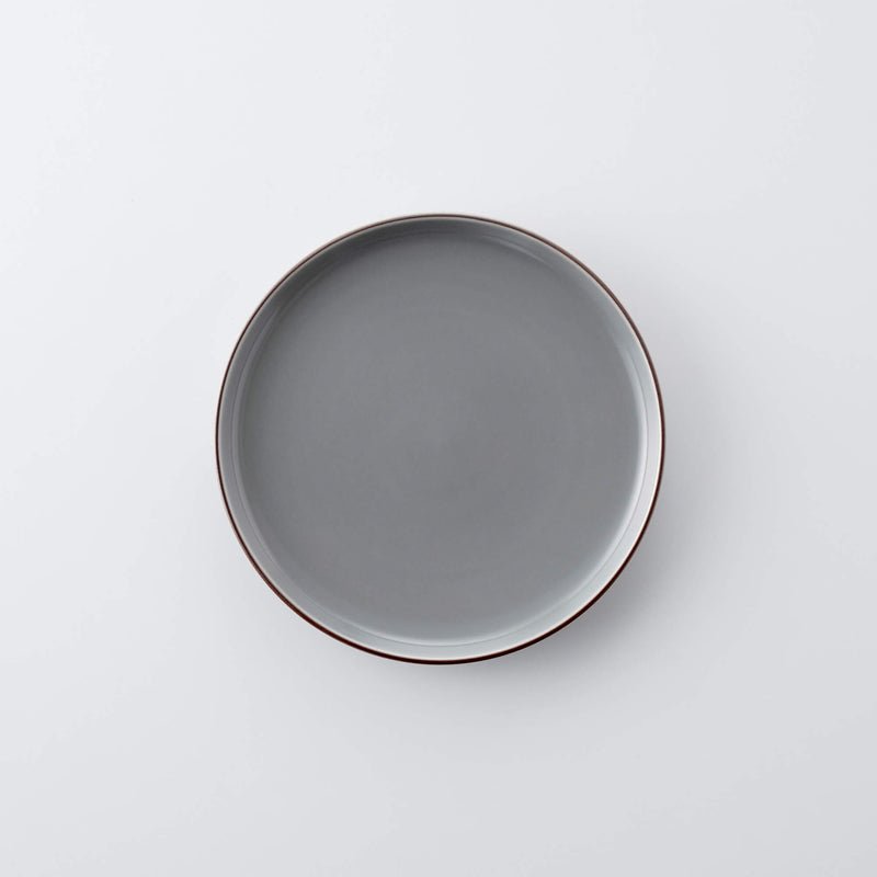 DAYS 18cmプレート ストーングレイマット | 白山陶器直営オンラインストア