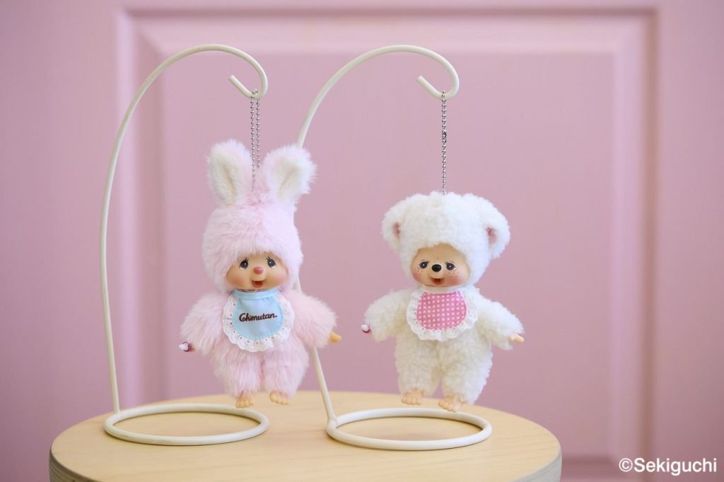 モンチッチ フレンズ】キーチェーン クマ/チャム/タヌタヌ/チムたん