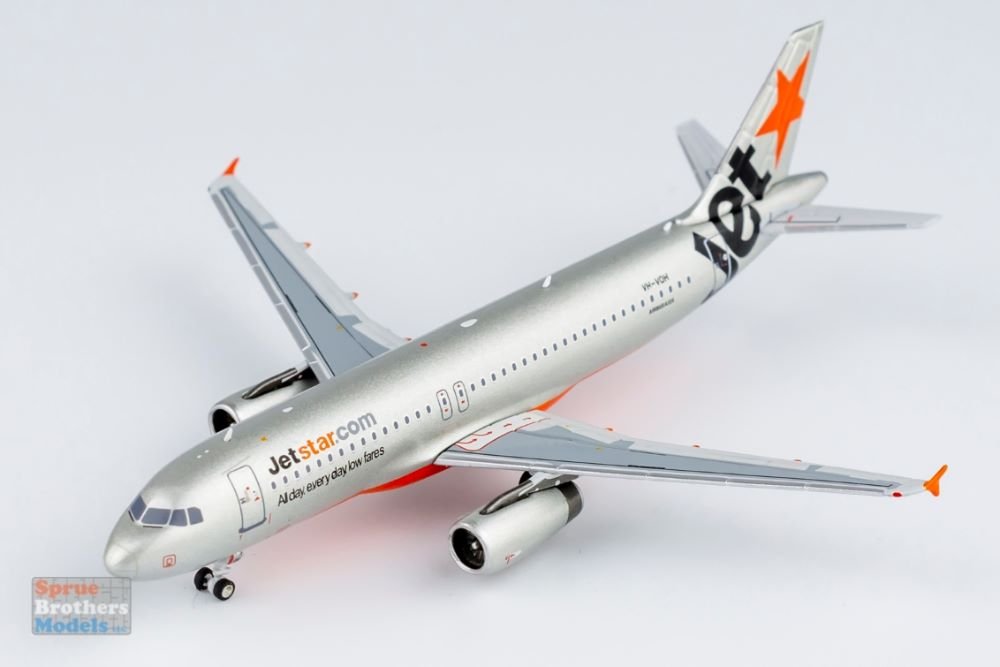 NGM15013 1:400 NG Model Jetstar Airbus A320-200 Reg #VH-VQH (pre