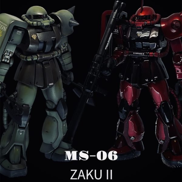 MGシャア専用ザク キャンディ塗装｜よっしー@修行中さんのガンプラ作品