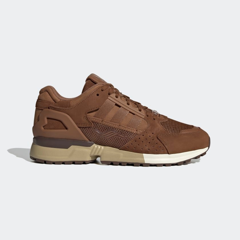 adidas Originals ZX 10,000 C Grey Two/Acid Orange FX6978 | More