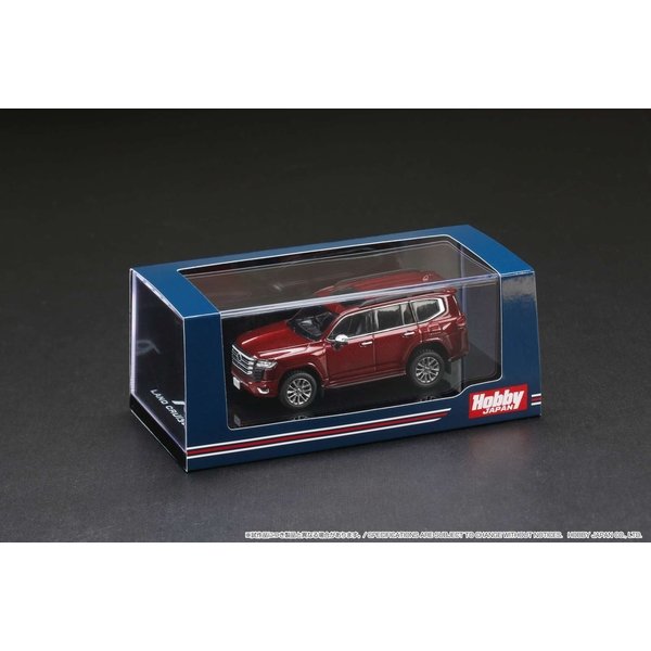 ホビージャパン 1/64 トヨタ ランドクルーザー JA300W ZX ダークレッド