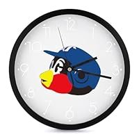 Amazon.co.jp: 時計 東京ヤクルトスワローズ つば九郎 掛け時計 かけ