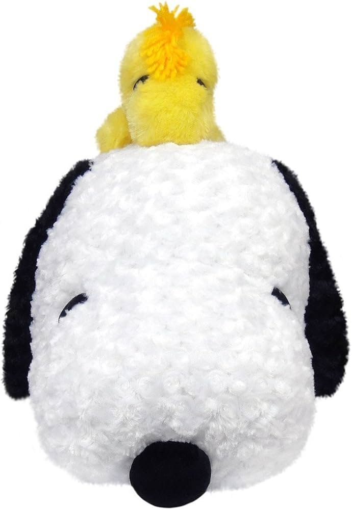 Amazon.co.jp: スヌーピー 特大 ぬいぐるみ モノトーン 全長約90cm
