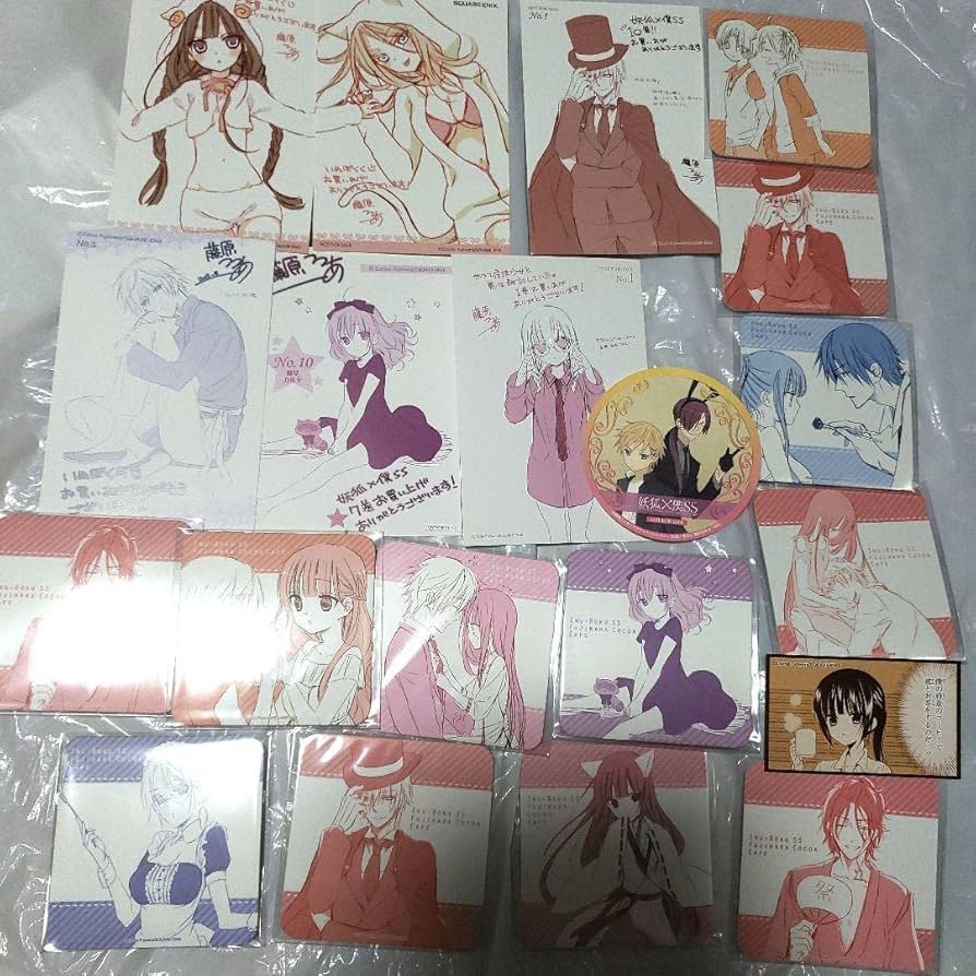 Amazon.co.jp: 藤原ここあ アニぱらカフェ妖狐×僕SS 特典コースター