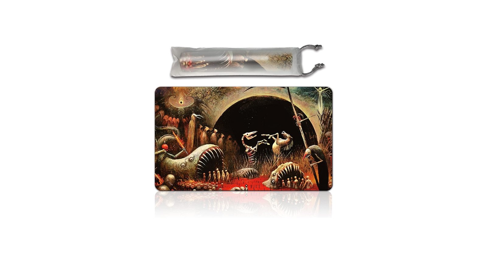 Amazon.com: Damnation - Board Game TCG Playmat - 23.6x13.8 inches