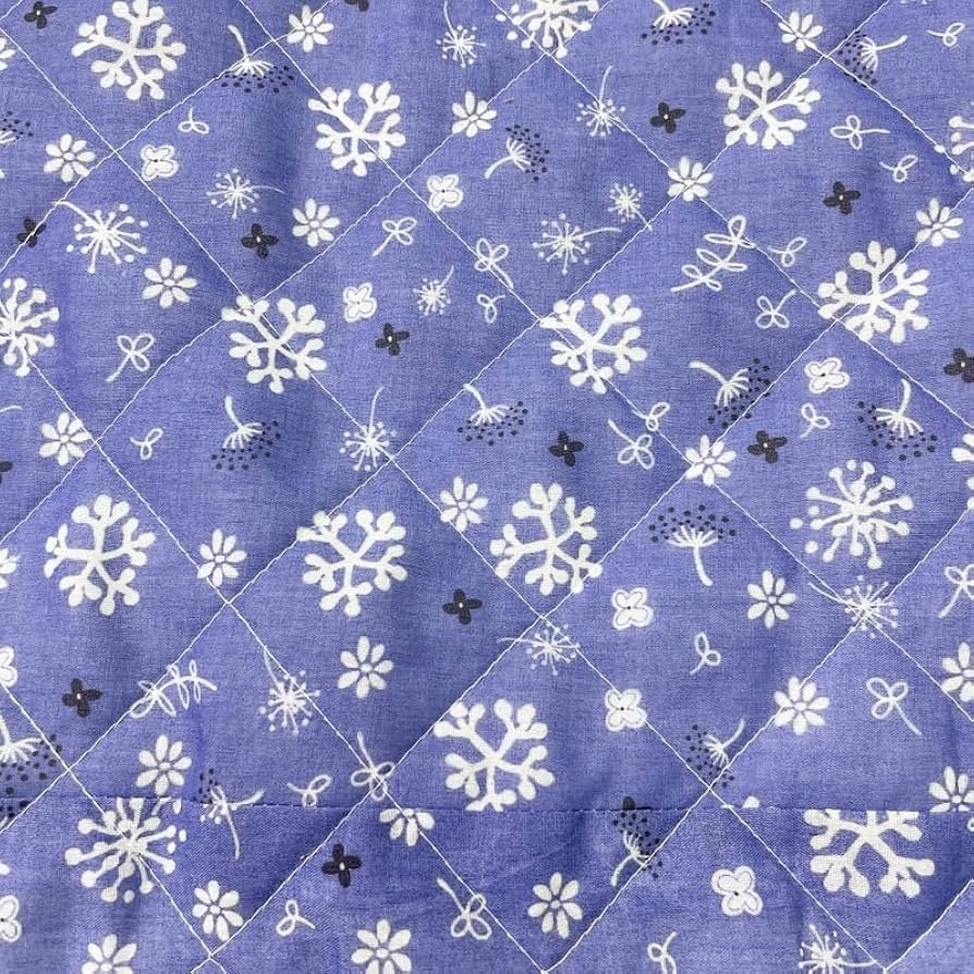 Amazon｜マルチカバー 正方形 190×190cm (小花 (パープル))｜ソファ