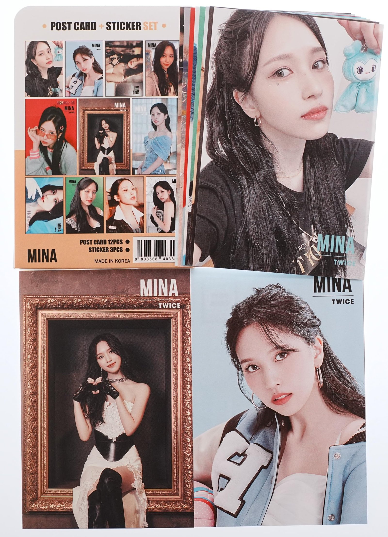 Amazon.co.jp: TWICE トゥワイス MINA ミナ ポストカード セット