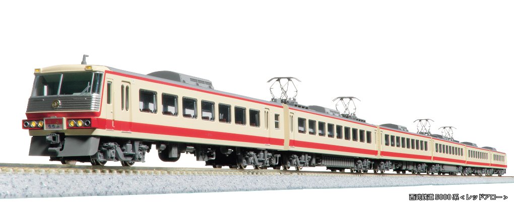 KATO】西武鉄道5000系 レッドアロー（5501編成•6両編成）2025年7月発売