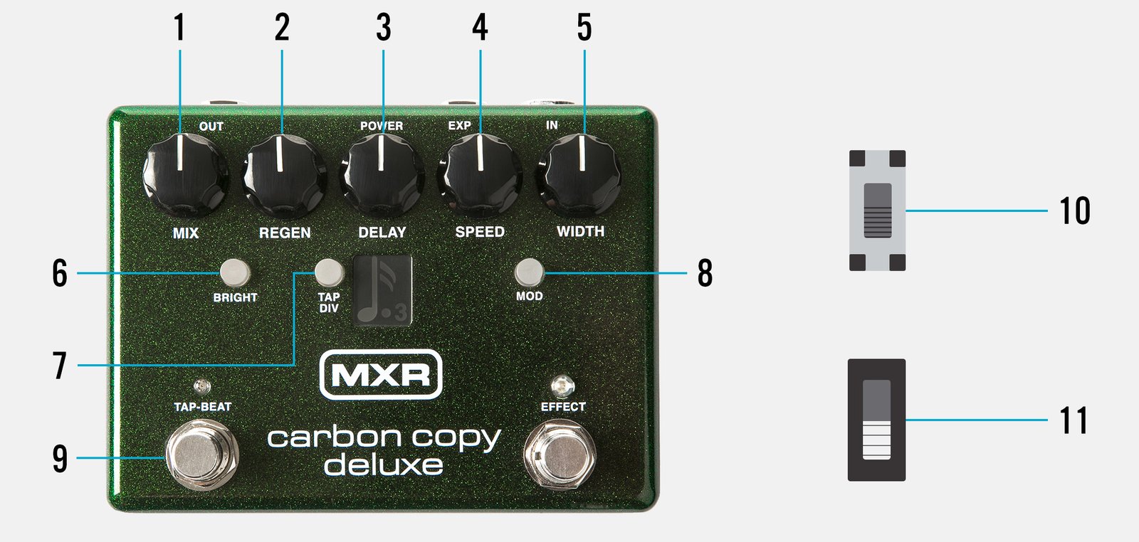MXR® | CARBON COPY® DELUXE ANALOG DELAY | M292 | モリダイラ楽器