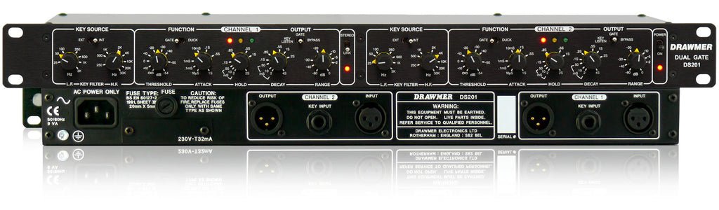 Drawmer DS201 - Dual Noise Gate – Oceania Audio Sales