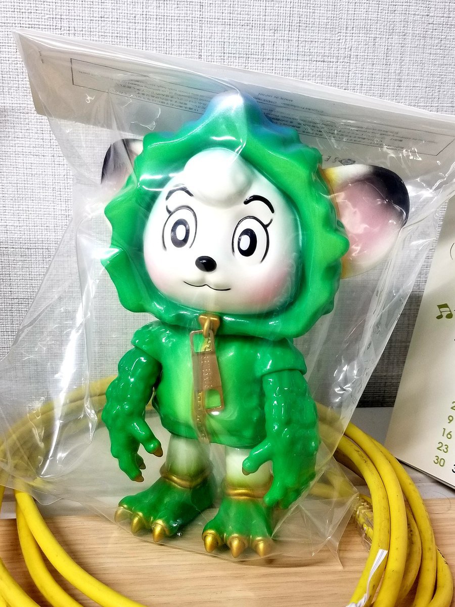 レオ✕ゴーヤ怪獣フィギュア、納品された！ 激かわええ~🥰 ＃SEVESKIG