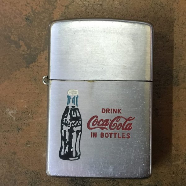 Coca-Cola（コカコーラ）ヴィンテージ Zippoライター「ボトル