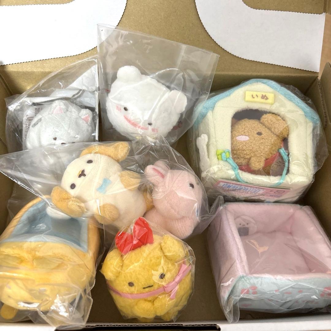 すみっコぐらし　わた　こいぬ　他　てのりぬいぐるみ 楽天市場】すみっコぐらし グッズ すみっコぐらし こいぬといぬごっこ