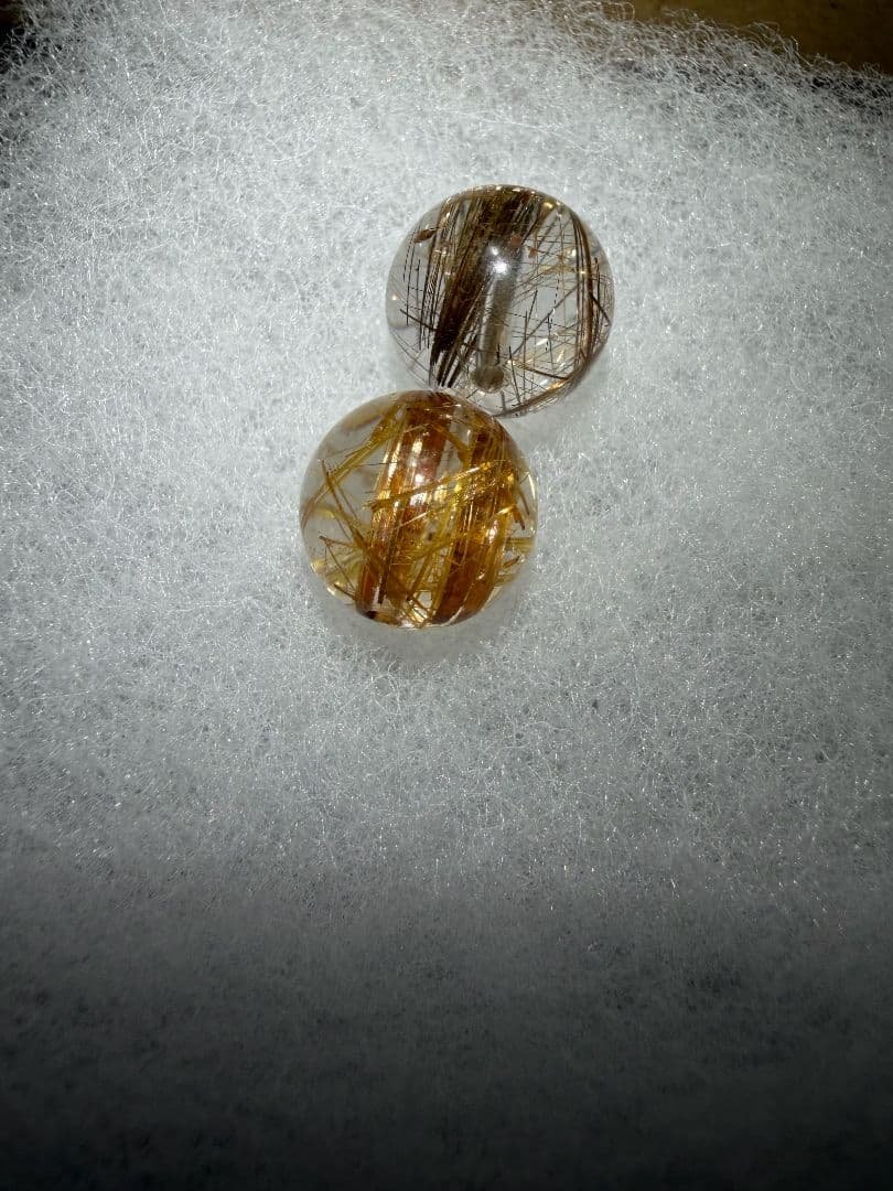 スモーキーミックスタイチンルチル 金運最強天然石4 - メルカリ