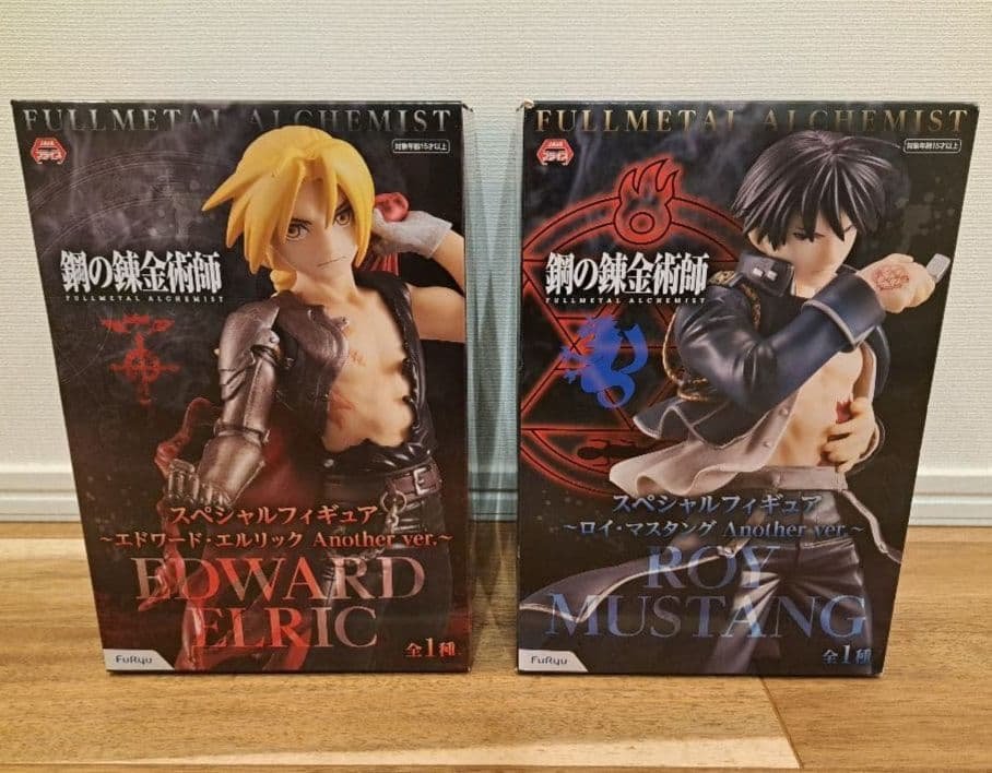 鋼の錬金術師　スペシャルフィギュア　Another ver. 2個セット 未開封 フリュー 鋼の錬金術師 スペシャルフィギュア エドワード・エルリック