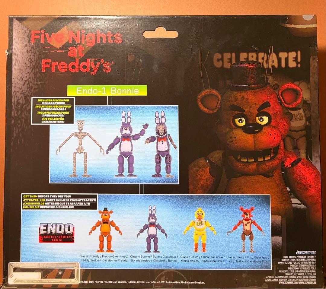 ファイブナイツアットフレディーズ2 着せ替え アクションフィギュア