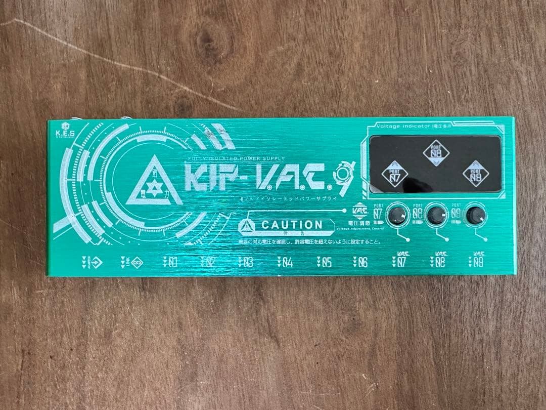 K.E.S　KIP-VAC DC 9Vパワーサプライ KES KIP-V.A.C.9（パワーサプライ） ｜イケベ楽器店オンラインストア