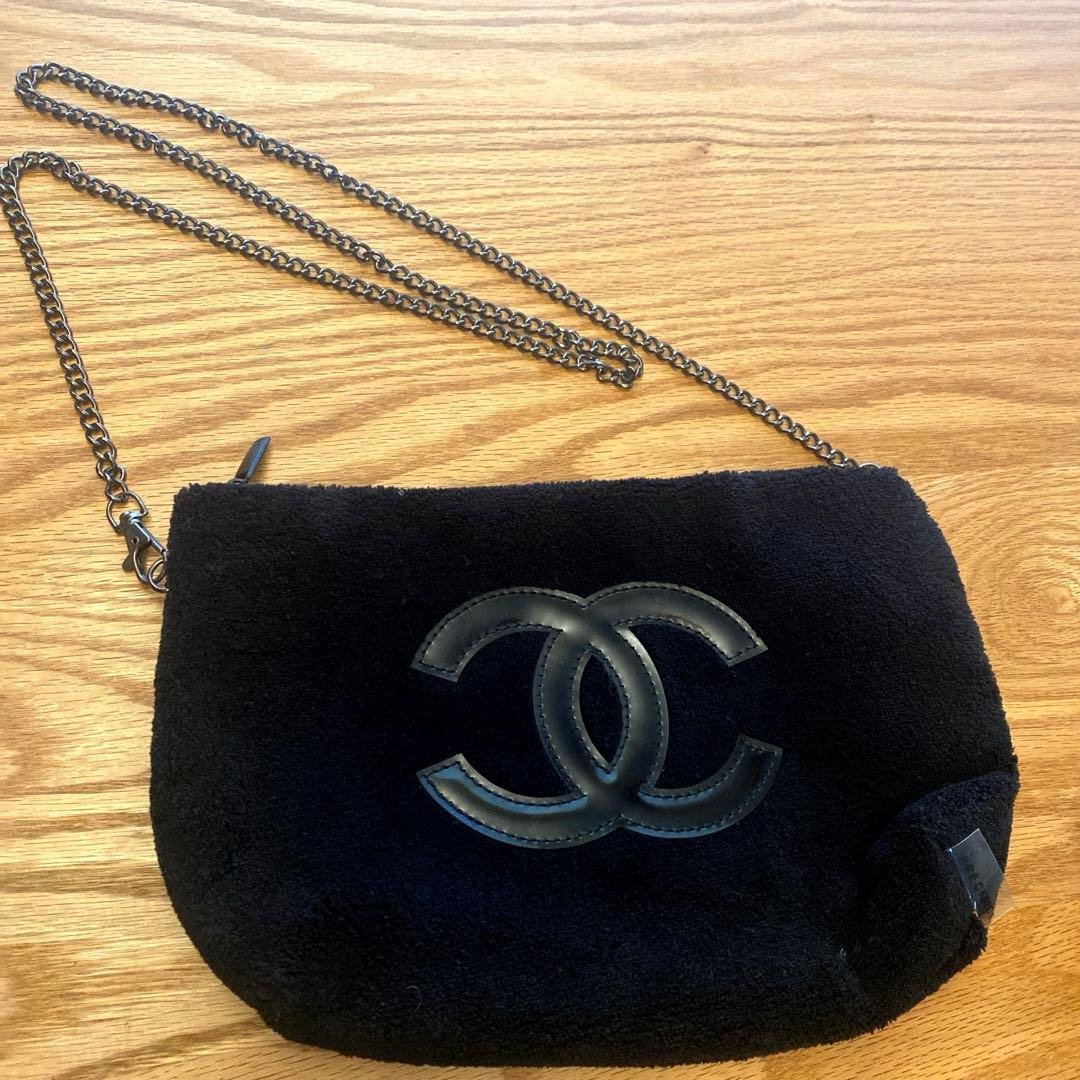 CHANEL シャネル ノベルティ チェーンショルダーバッグ ポーチ - メルカリ