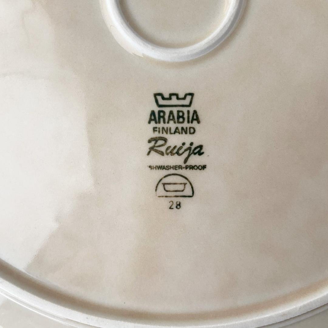 ARABIA Ruija ルイヤ 33.5cm 大皿 ヴィンテージプレート ③