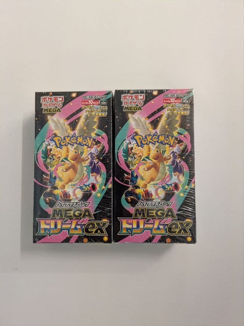 ポケモンカードゲーム メガドリームEX 2箱セット - メルカリ