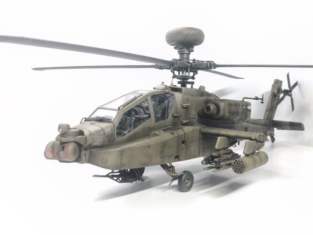 海賊プラモデル屋完成品】長谷川 1/48 AH-64Dアパッチ 完成品 Amazon | ハセガワ 1/48 陸上自衛隊 日本艦上自衛隊 攻撃ヘリコプター