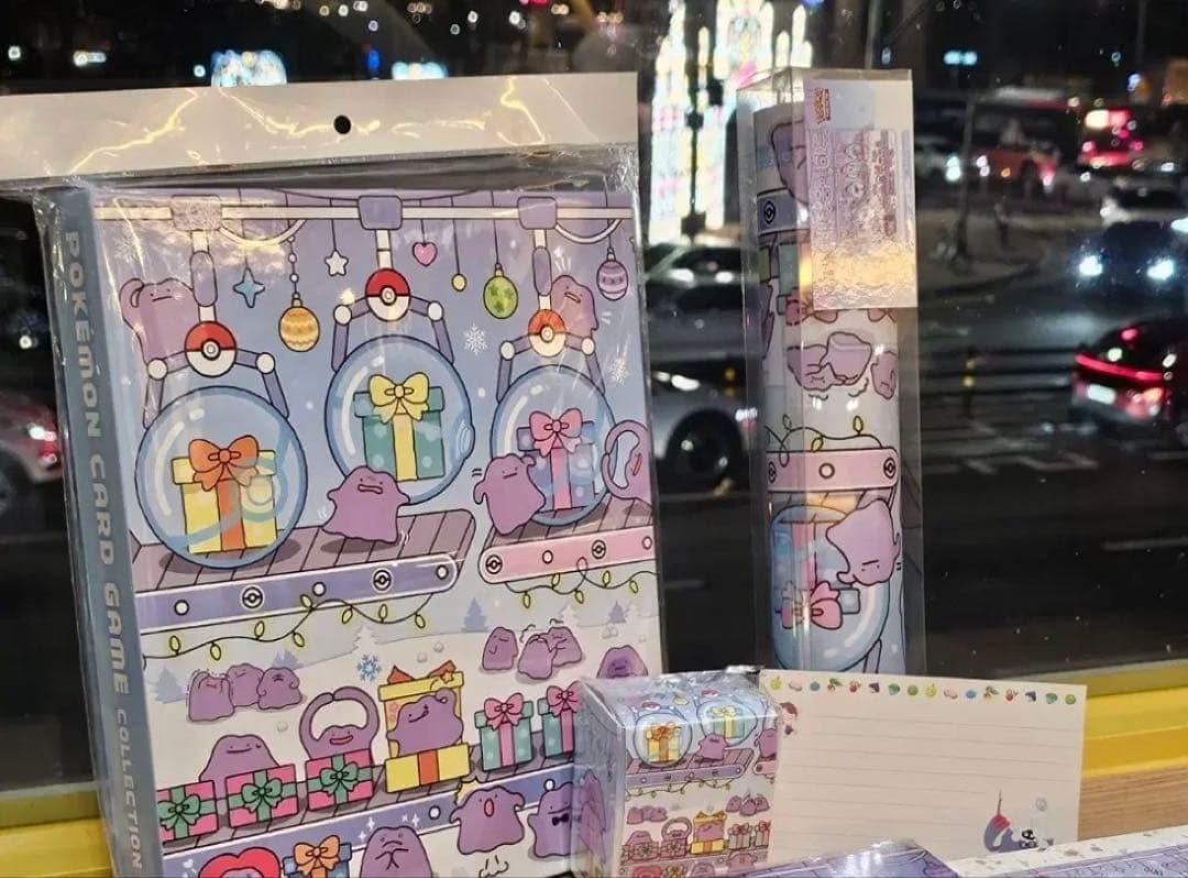 【韓国限定】メタモンプロジェクトポケカ サプライ メタモンピカチュウ 3点セット 楽天市場】韓国 ポケモンタウン2025 メタモンプロジェクト プロモ