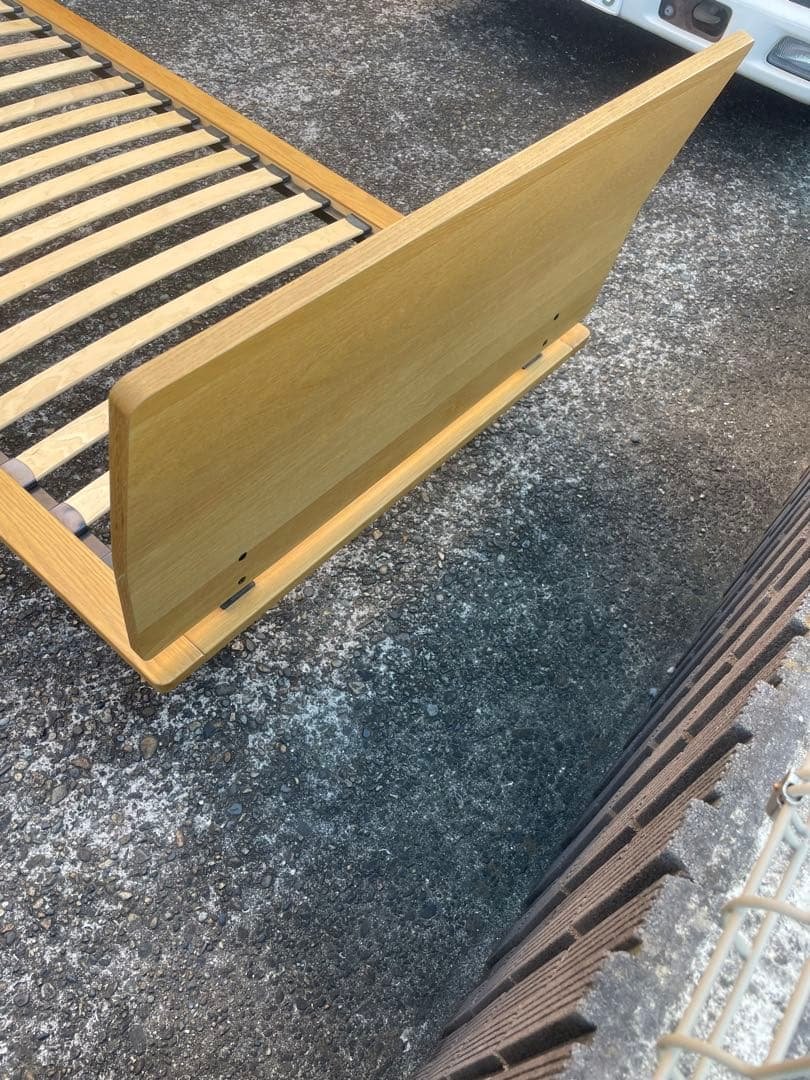 引取限定】無印良品 ベッド フレーム マットレス シングル 葛飾区