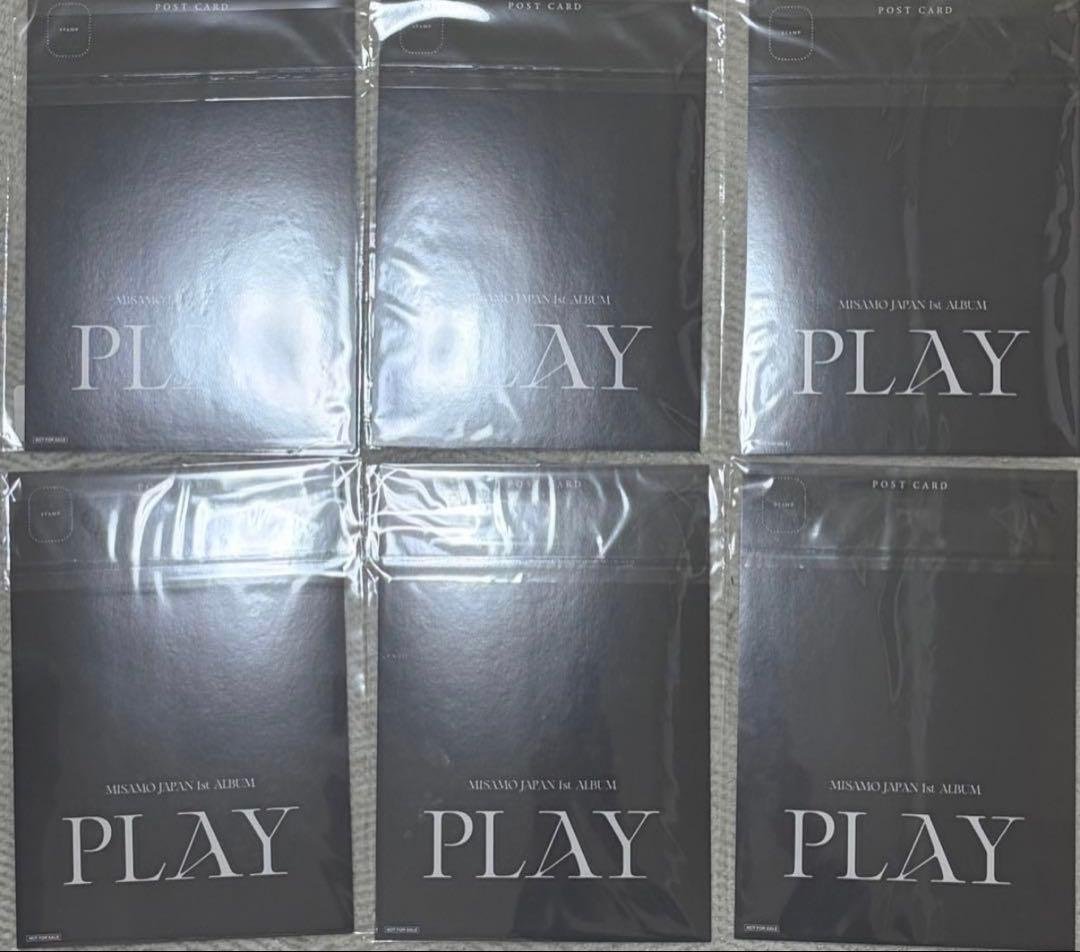 MISAMO PLAY ONCE JAPAN特典 A5ポストカードコンプセット - メルカリ