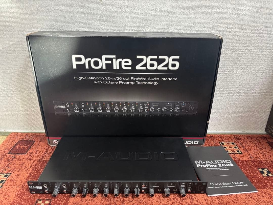 M-AUDIO ProFire 2626 オーディオインターフェイス M-Audio Profire 2626