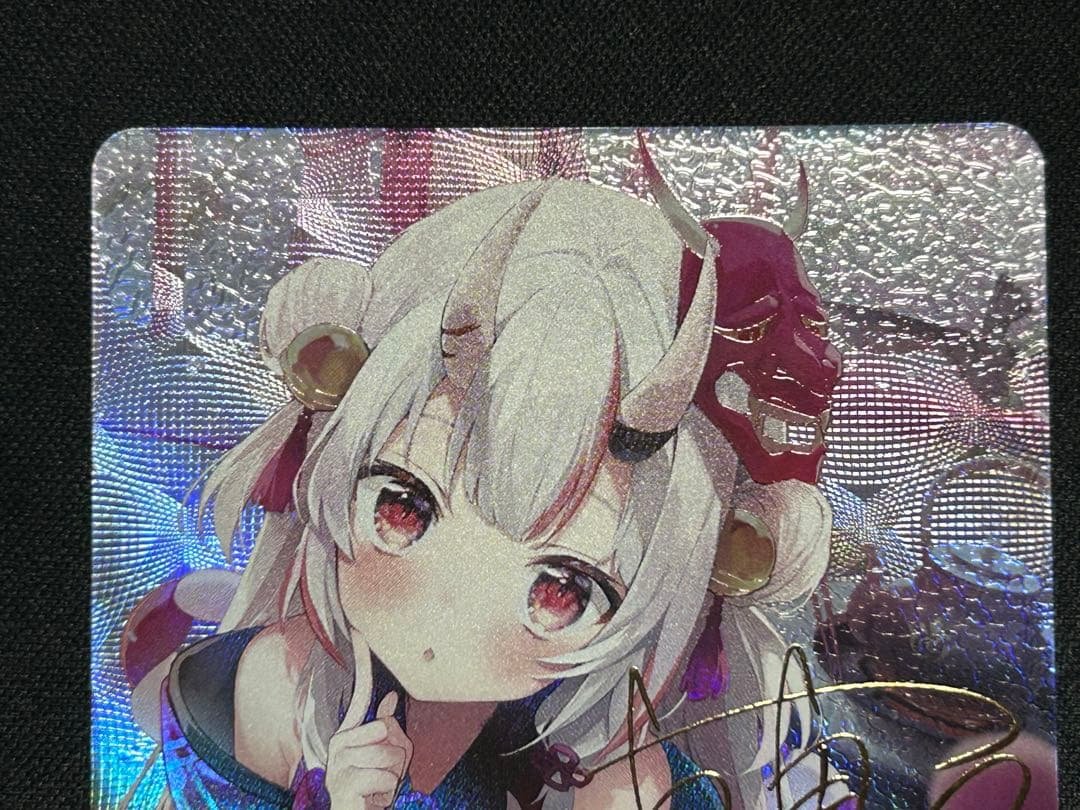 ホロライブオフィシャルカードゲーム 百鬼あやめ (SEC シークレット