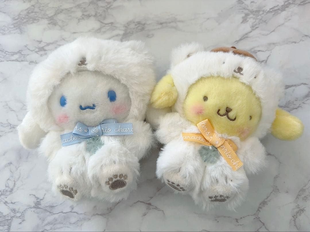 ふわふわスノーデザインぬいぐるみドール ふわふわスノーラビットデザインシリーズ｜サンリオ