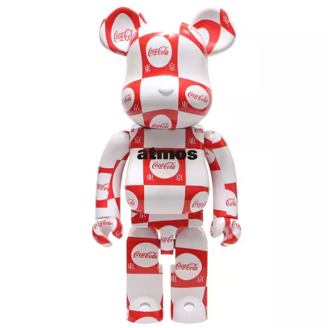 新品 BE@RBRICK atmos × Coca-Cola 1000％ 東京 MEDICOM TOY BE@RBRICK atmos × Coca-Cola TYPE-5 1000% 22SS-S