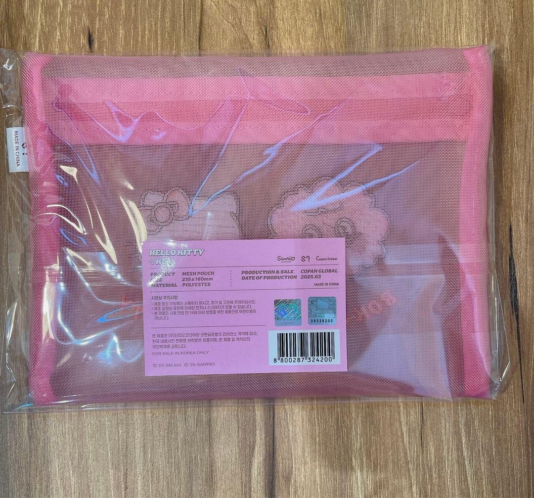 SHINee KEY × ハローキティ コラボ POPUP メッシュポーチ - メルカリ