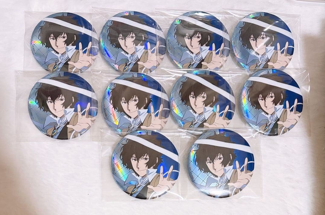 文豪ストレイドッグス 太宰治 缶バッジ 文豪ストレイドッグス 缶バッジセット／現代和装 太宰治: キャラグッズ