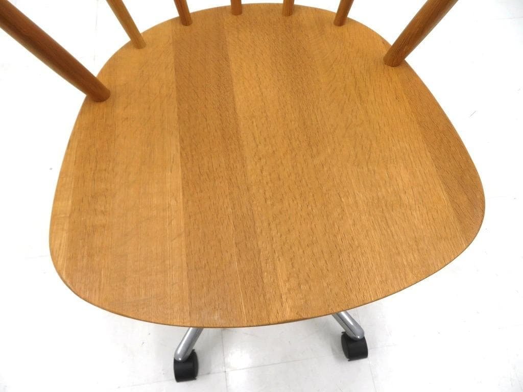 展示品 飛騨家具 柏木工 オーク材 デスクチェア ウインザーチェア 北欧