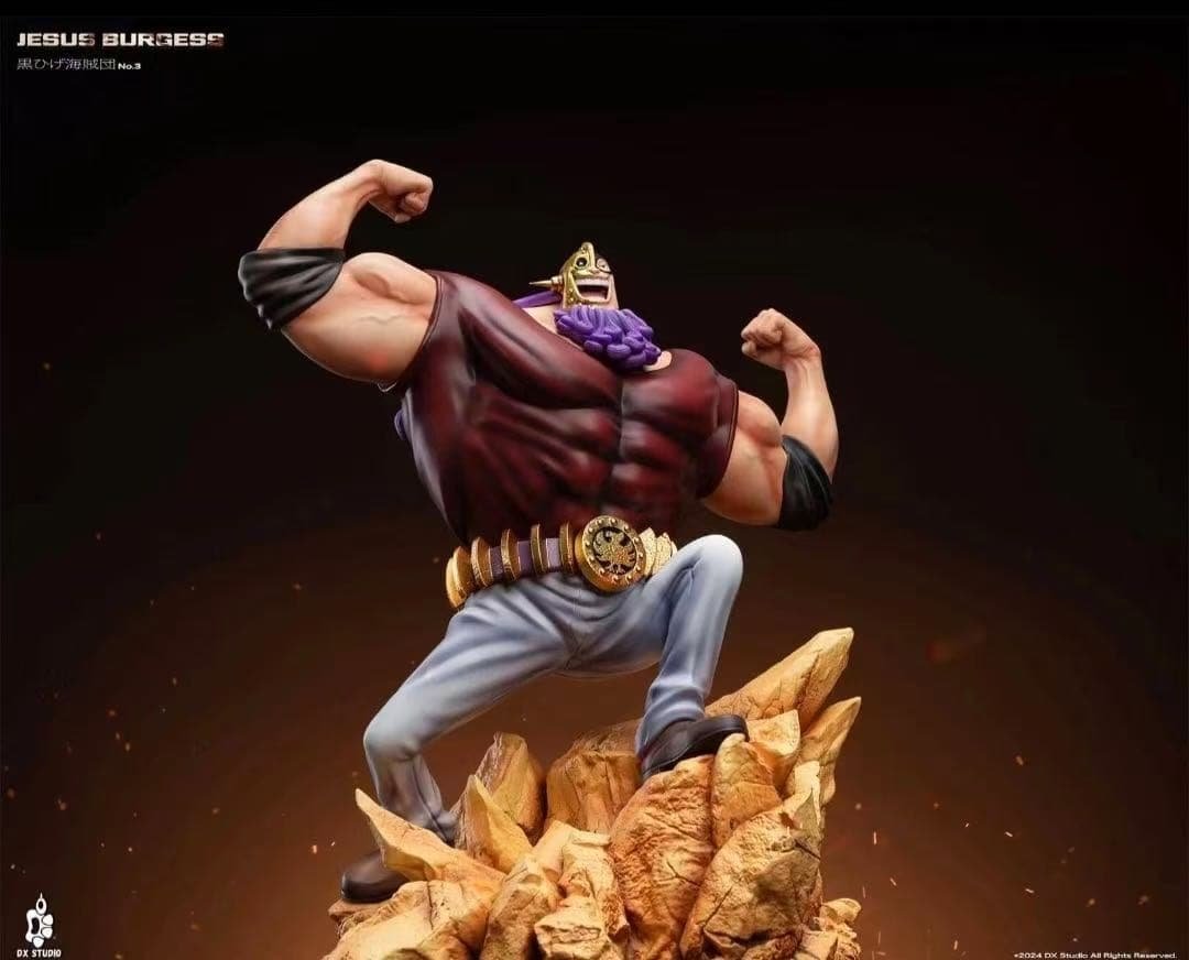 ワンピース ジーザスバージェス ガレージキット ガレキ スタチュー①⑤ Amazon.co.jp: ジーザスバージェス フィギュア 1/6スケール 塗装済み