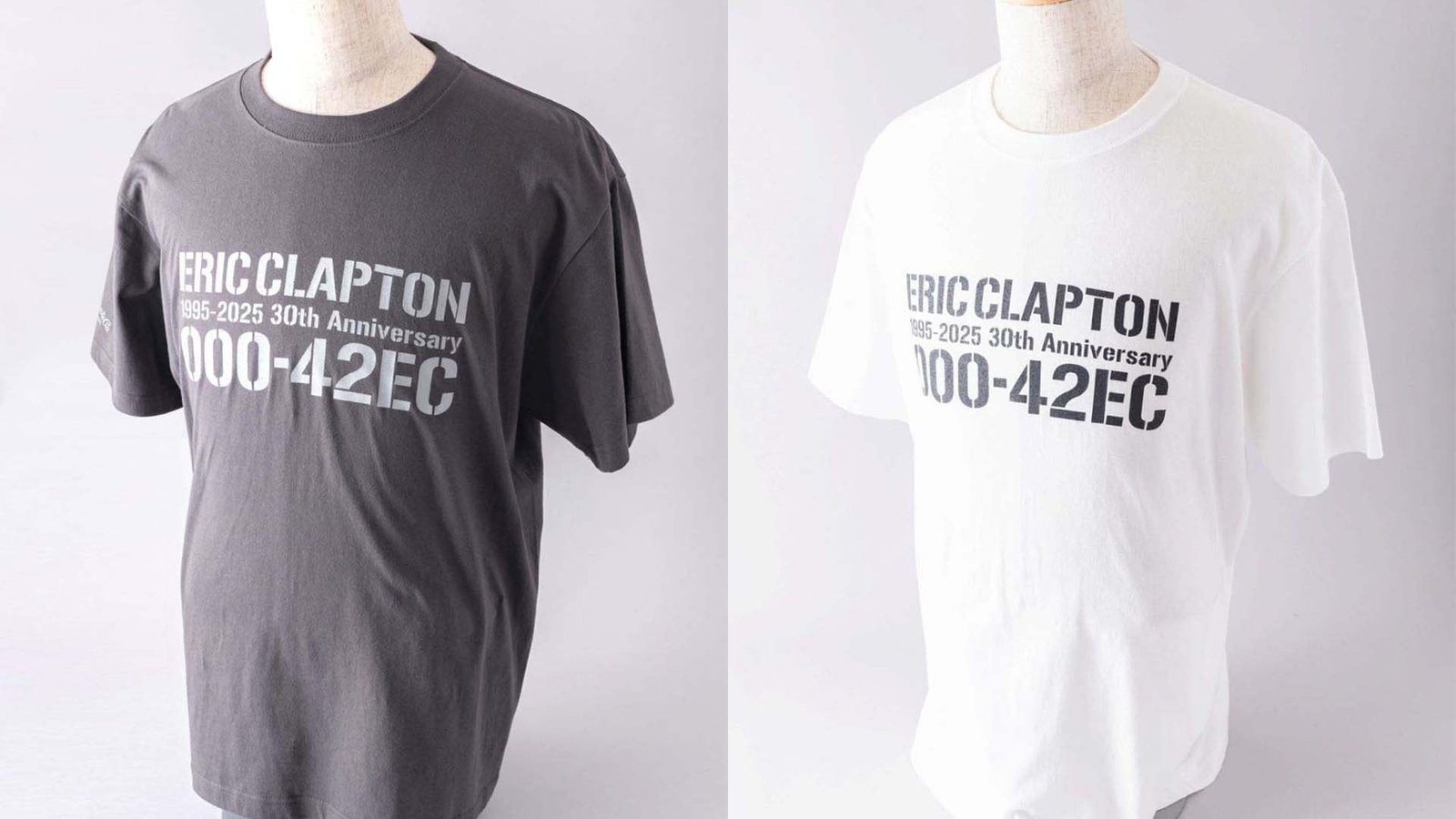 エリック・クラプトンとマーティン・ギターのコラボTシャツが5月30日