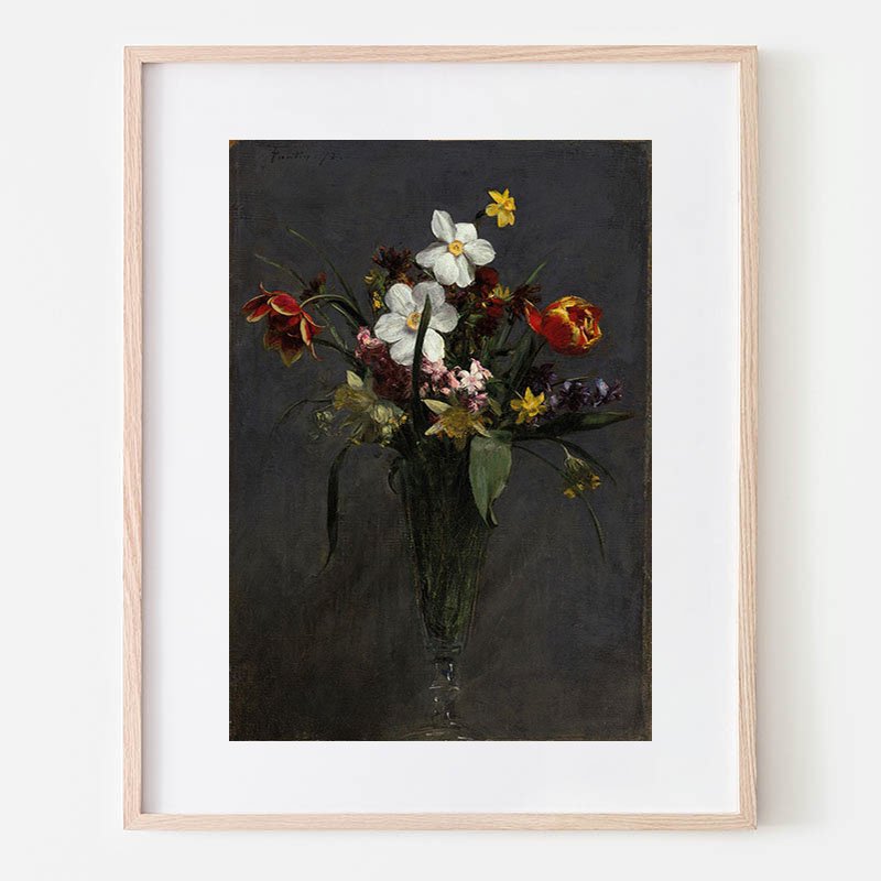 ボクらのアート / Fleurs de printemps (1872) - アンリ・ファンタン