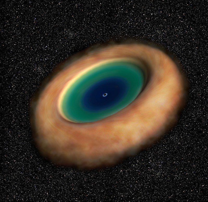 超巨大ブラックホール：銀河中心で回転するドーナツ捉えた | 毎日新聞