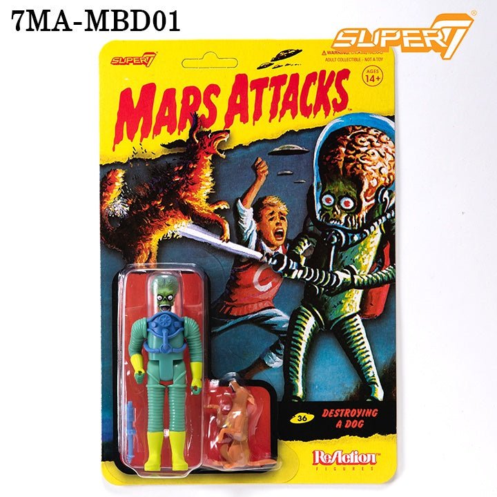 Super7 スーパーセブン リ・アクション フィギュア Mars Attacks