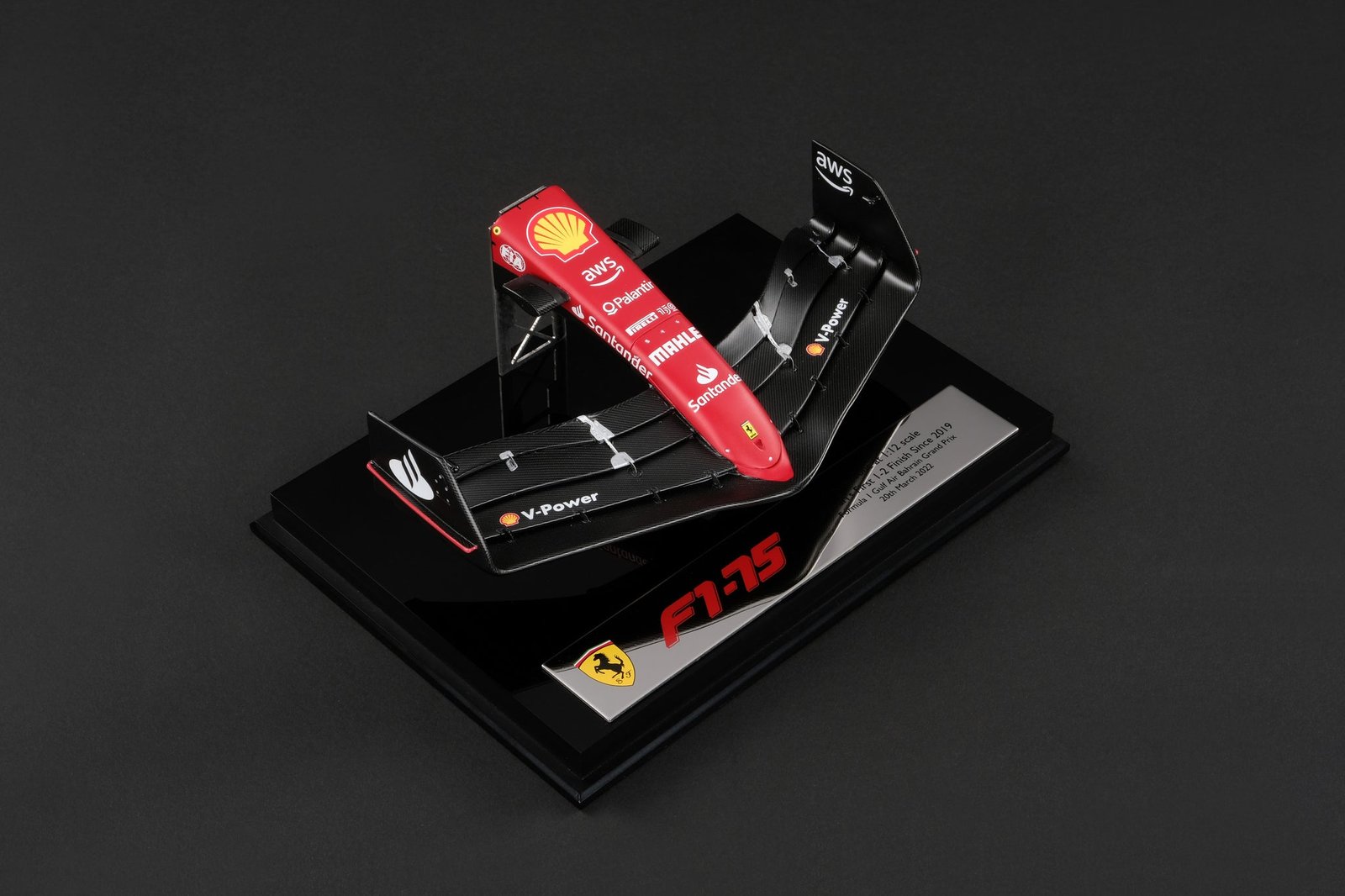 フェラーリ F1-75 ノーズコーンが登場 – Amalgam Collection