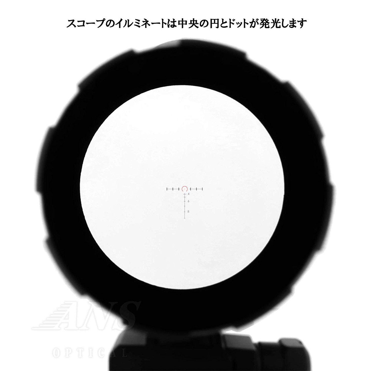 Leupold Mark 4 HAMR type 4x scope with delta point type dot sight